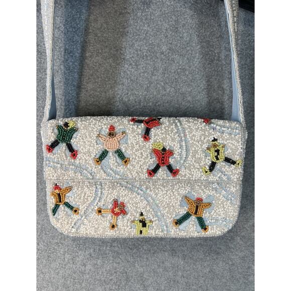 Anthropologie The Fiona Beaded Bag: Winter Icon Edition - Picture 3 of 8